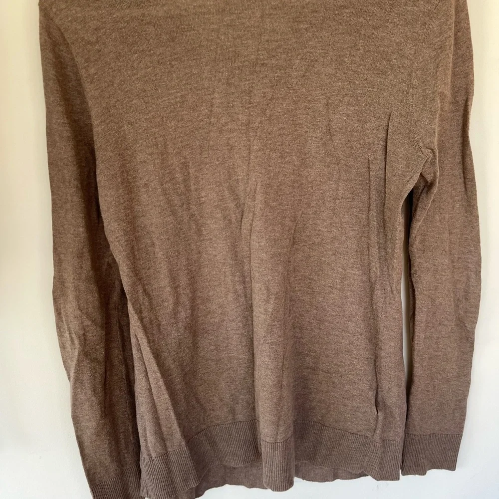 Loft cardigan, tan brown color - Picture 5 of 5